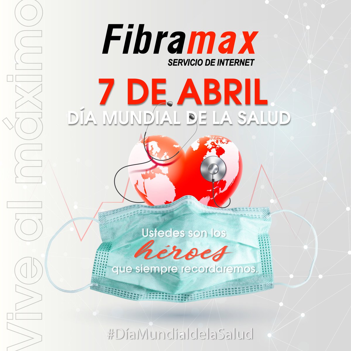 En Fibramax 🤍🖤❤️ nos sumamos a la OMS💪 para volver a comprometernos con los esfuerzos por velar que todas las personas🤜🤛, en todas partes🌍🌎🌍, puedan acceder a los servicios sanitarios que necesiten. Vivir sanos y saludables 💉 es Vivir al Máximo.🚀bit.ly/lVentasFibramax
