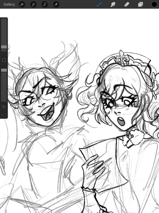 They're girlfriends 