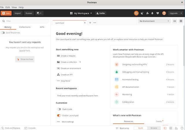 techjunkiejh's tweet photo. #TechJunkieBlog - Real World Tutorials, Happy Coding!: ACME Bank: Step 2: Setting Up Development Environment With .NET Core, #NodeJS , #VSCode and Postman https://t.co/GiZaeLYgu5 #Dotnet #Linux https://t.co/8IV9pVu7XZ
