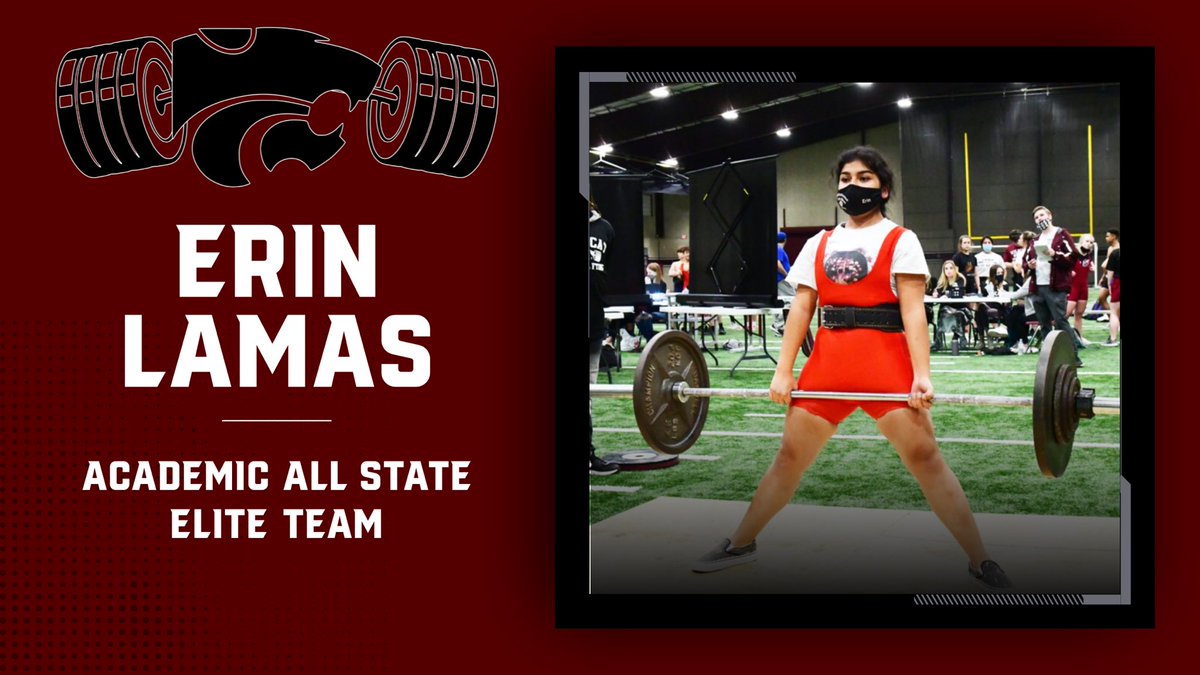 WHSPOWER's tweet photo. 2021 THSWPA Academic All State Team Honors

Trinity Hudgins- Elite Team
Reese Roberts- Elite Team
Erin Lamas- Elite Team
Kira Jimmerson- Second Team

Congratulations to these LadyCats on your hard work not only in the weight room but also in the classroom! We are proud of you! https://t.co/j184mi73RH