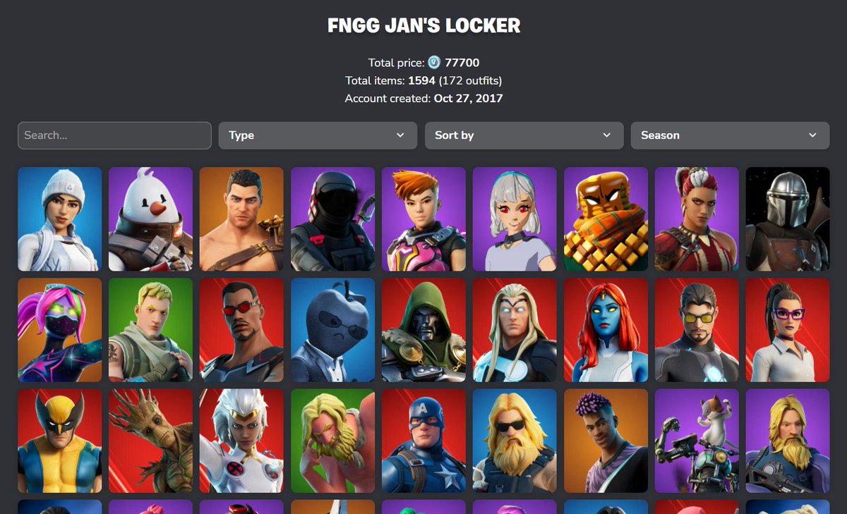Fortnite Gg On Twitter New Feature Show Your Locker With Stats Https T Co V6h7caaiog