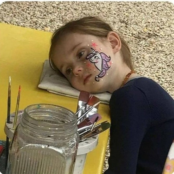 OgWallstreet_'s tweet image. I don’t know what this lil girl is going through but 🤡SAME🤡