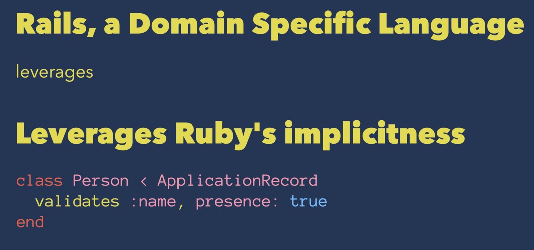 railsonmaui's tweet image. Thrilled to be "speaking" next week at #RailsConf2021 2021 with my talk "Implicit to Explicit: Decoding Ruby's Magical Syntax." I'll have a confession to make. 🙏 @railsconf for the invite! railsconf.com/program/sessio…