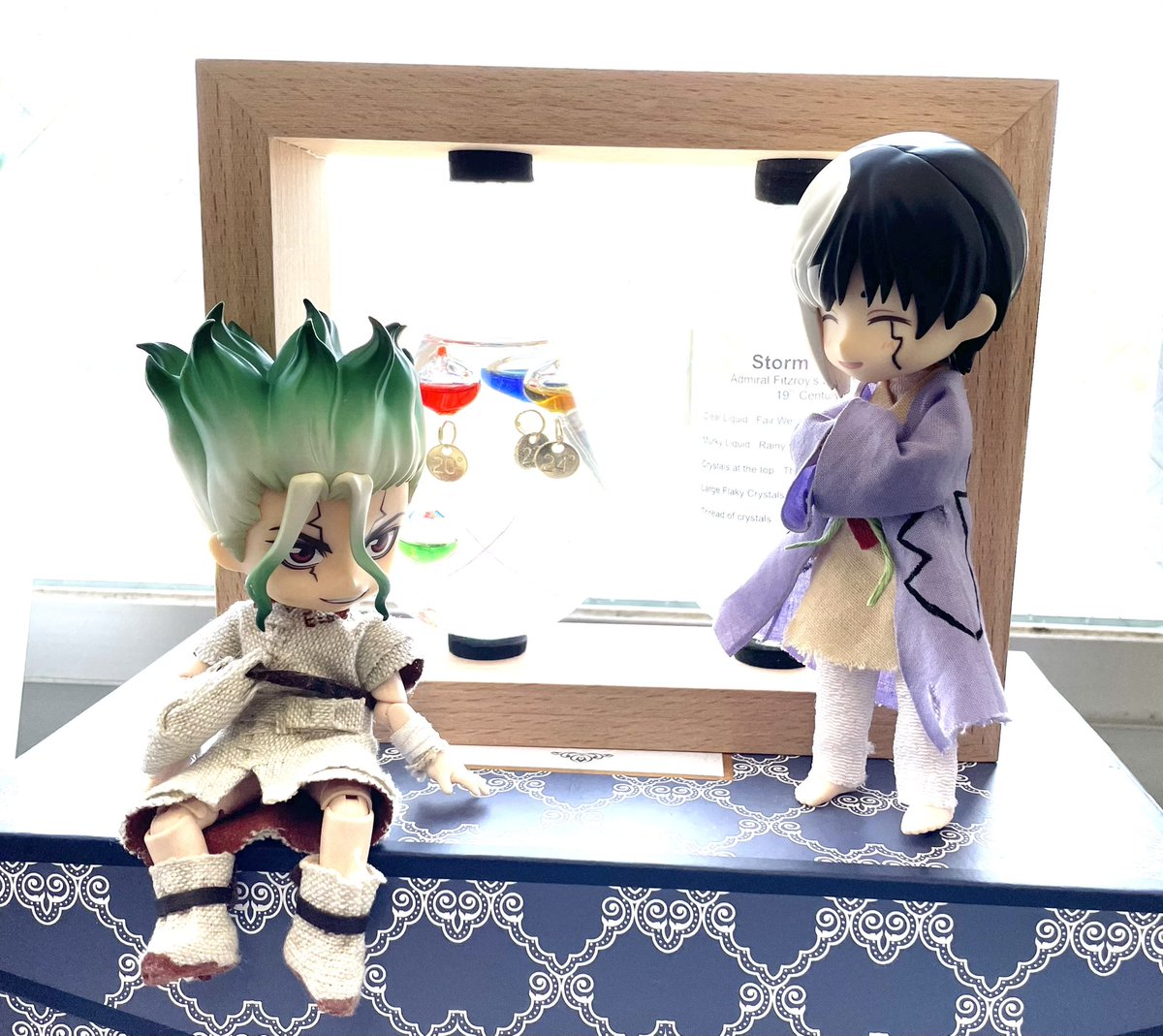 酔 夢小説と短歌 頒布中 あったかくなってきたねえ ガリレオ温度計様が役立つ貴重なシーズンだな 基本的に春と秋しか機能しないもんね クククまあ雰囲気グッズだ