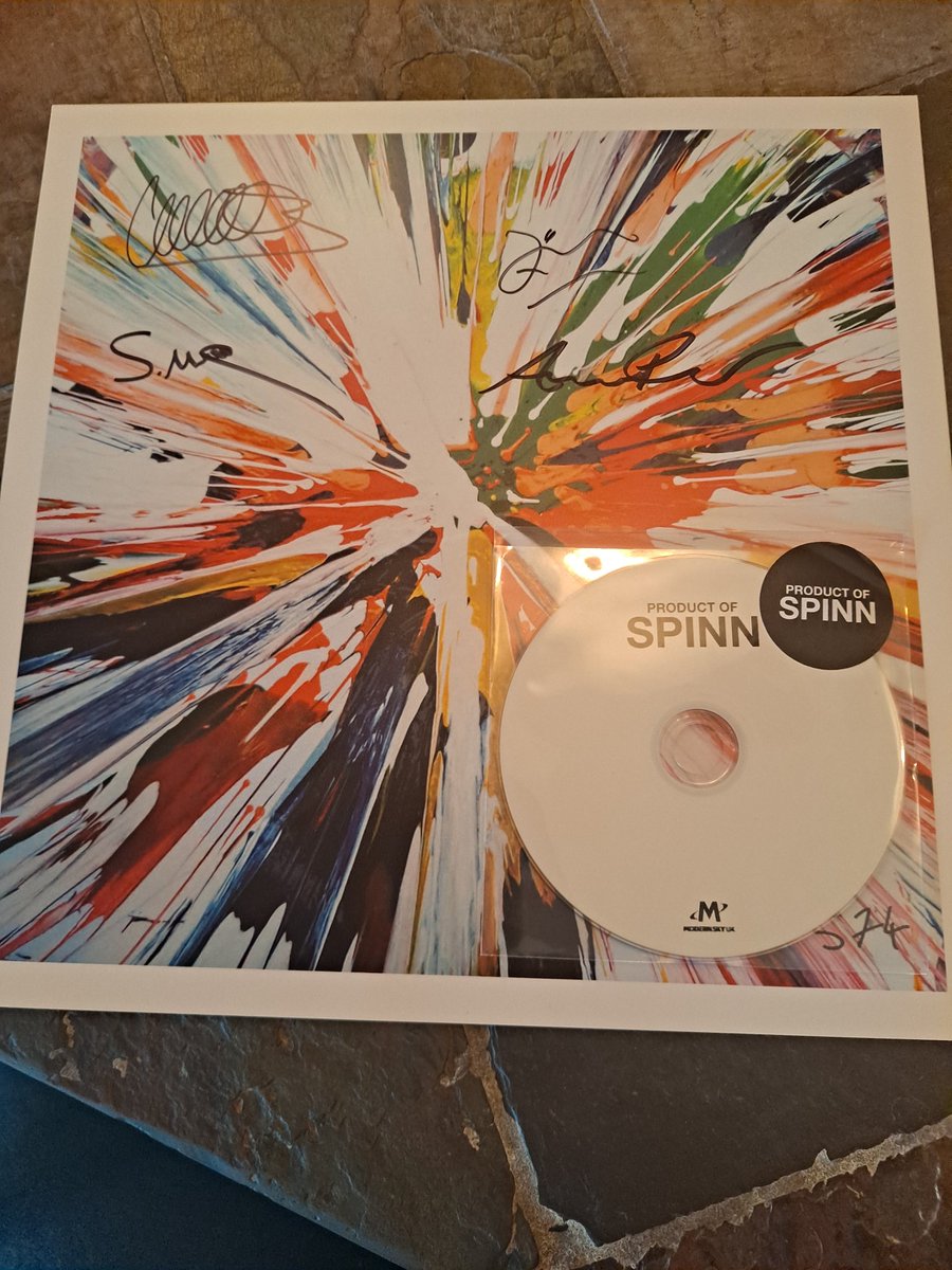 drachac's tweet image. The @spinn_band CD arrived yesterday -- one my best pandemic finds! Can't wait for live music again!