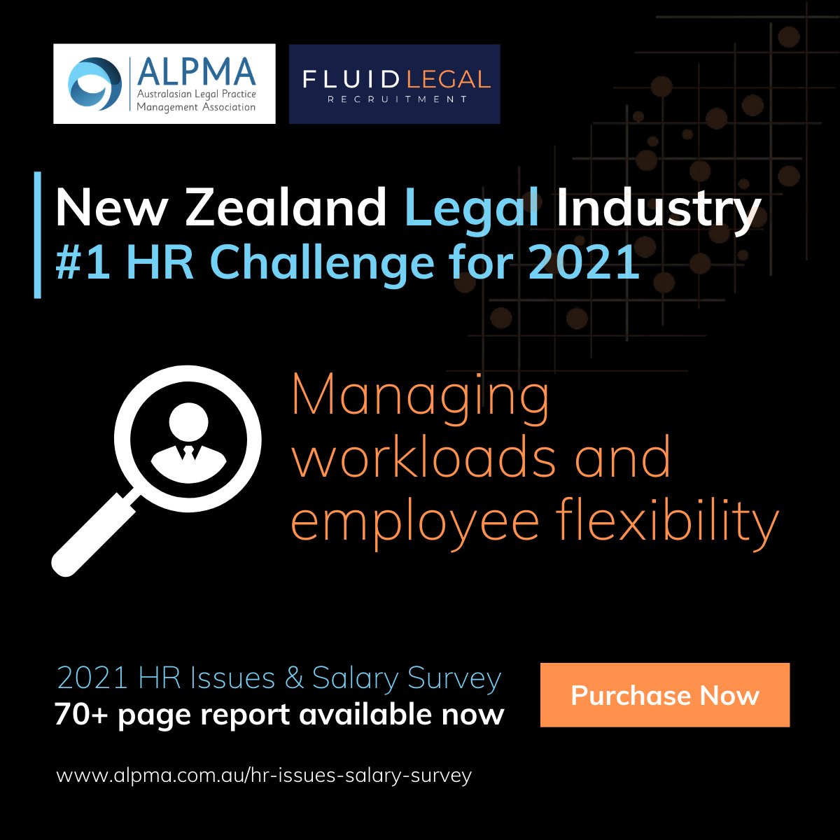 🔎 New Zealand Research Findings

In 2021, we discovered that the #1 HR Challenge for NZ law firms was managing staff workloads and flexibility. 

Purchase the Full Report here: buff.ly/2PA8LVw