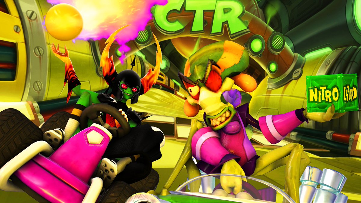 FoxGamerX2's tweet image. Lord Dominator vs Nitro Oxide
#SFM #SourceFilmmaker #CrashBandicoot #CTRNitroFueled #artist
