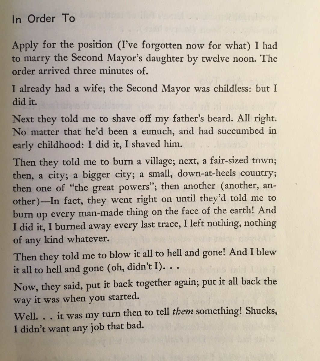 “In Order To...” by Kenneth Patchen7/30 fave poem a day for  #NationalPoetryMonth