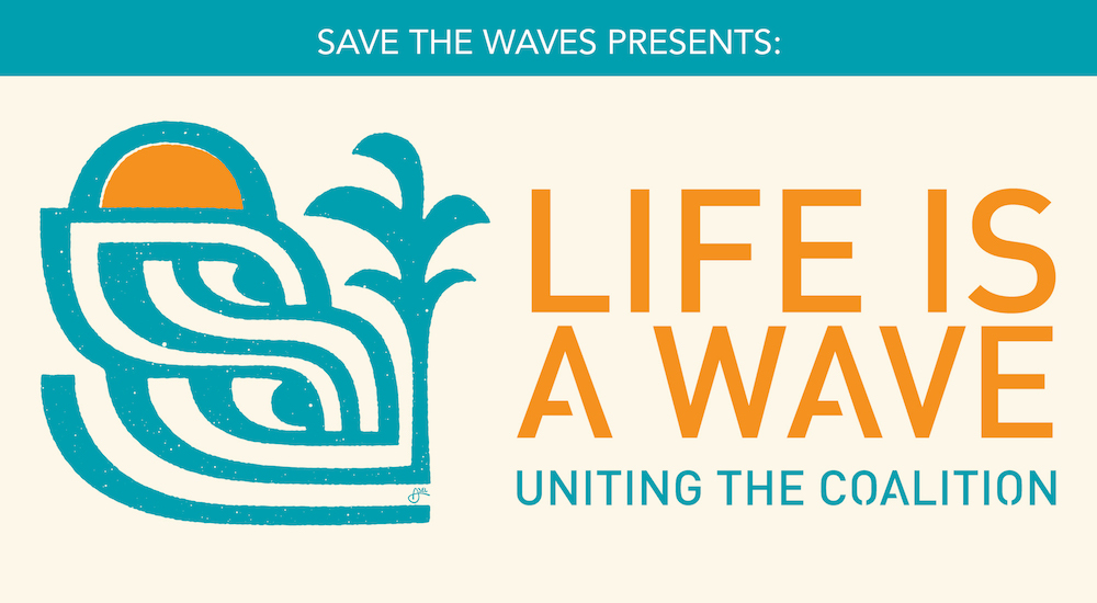 SaveTheWaves's tweet photo. #LifeIsAWave goes virtual!
Join #SaveTheWaves on May 13th, 4PM PST for an event that celebrates, inspires and raises funds for surf ecosystems 🌊🌊
Registration is free: https://t.co/K99nLJLsCw
#UnitingTheCoalition #ProtectThePlacesYouLove https://t.co/7kHrMfSr7I
