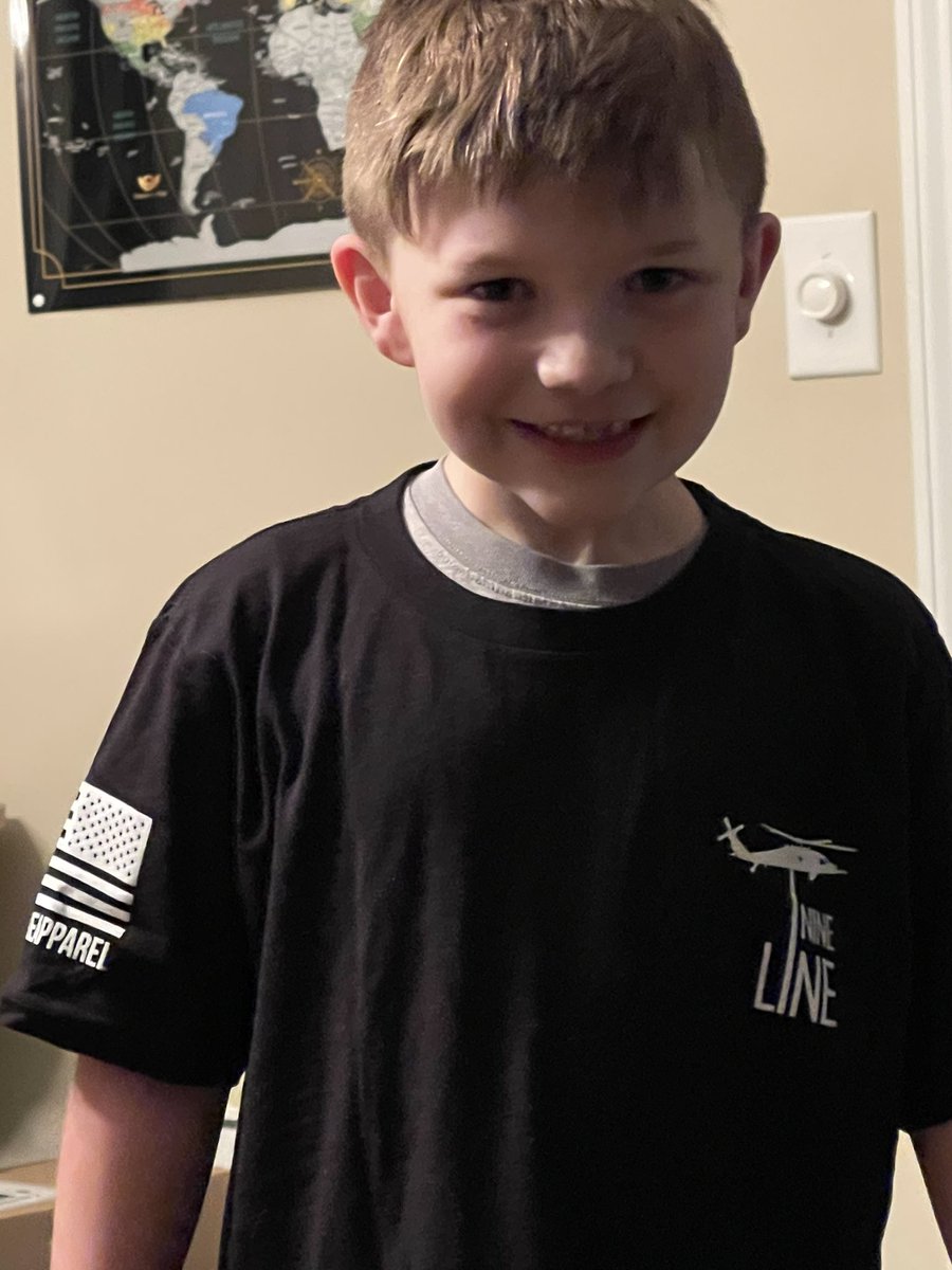 g3vol's tweet photo. @NineLineApparel my son &amp; I ordered matching shirts just got them and love it!!! https://t.co/TZwpro1Zt7