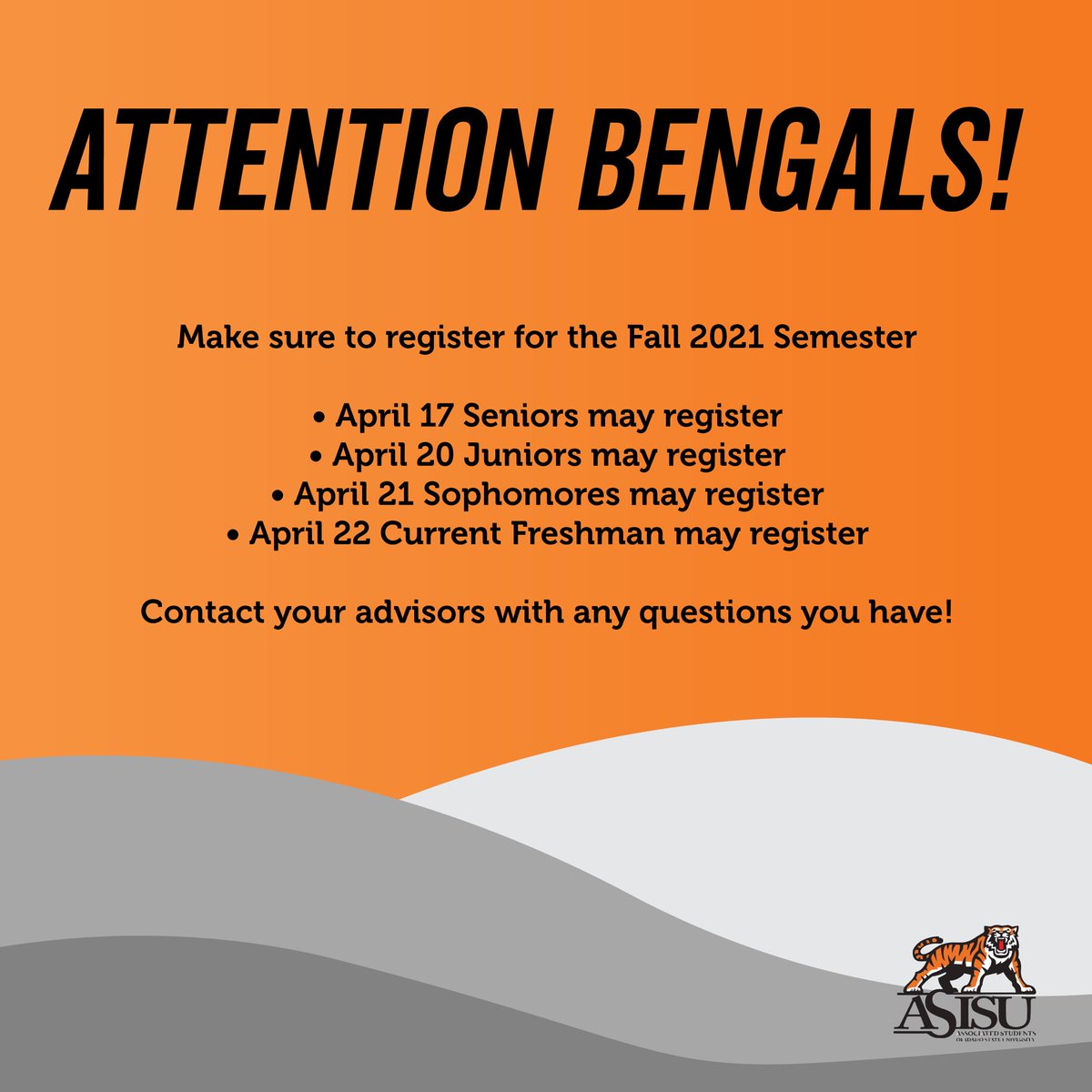 ASISU (Student Body) tweet media