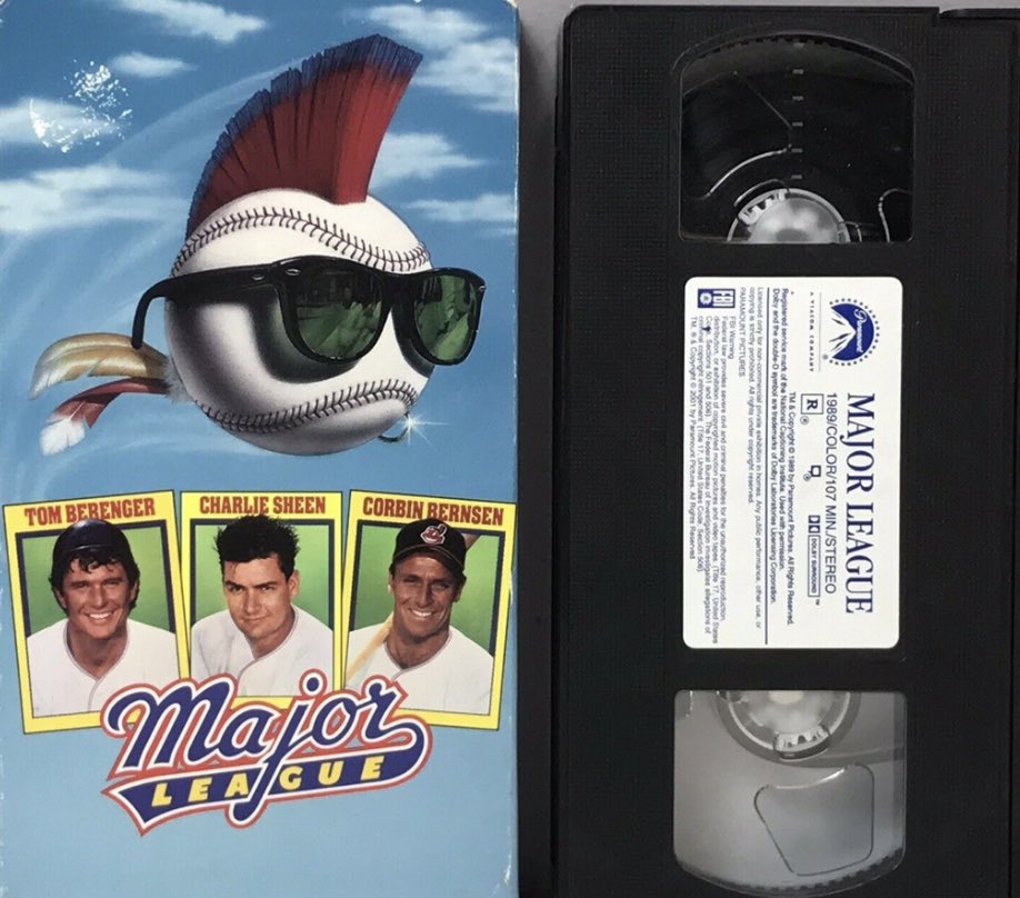 80sSportsNStuff's tweet image. Today in 1989, Major League was released in theaters and it’s been a part of your life ever since...