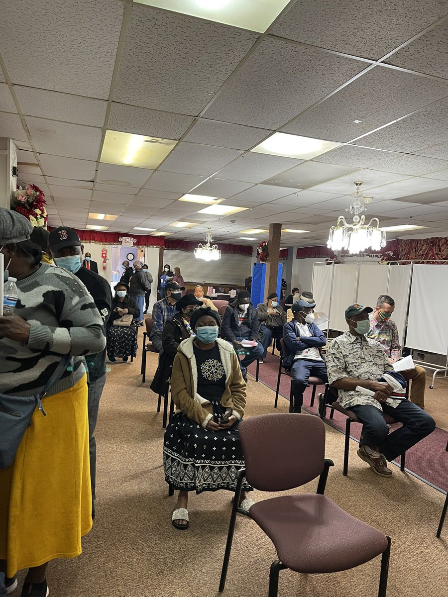 To celebrate #worldhealthday <a href="/HAUBoston/">H.A.U., INC.</a> brought a mobile COVID-19 vaccine clinic to the Haitian community of Boston. <a href="/lifeskillshaiti/">Life Skills Haiti Foundation</a> is proud 2have been of service 2 Our people n represented by <a href="/jpillard/">Jean Pillard</a> in an atmosphere without language barriers or stereotypes  #CovidVaccine