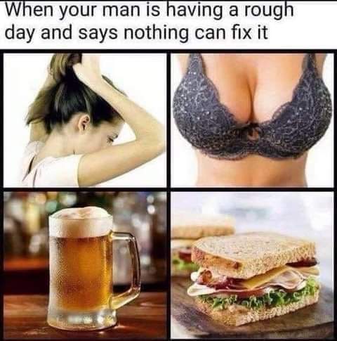 BeastTitty's tweet photo. #NSFWMemes When your man is #HavingARoughDay and says nothing can #FixIt https://t.co/vANfZ6XF4d