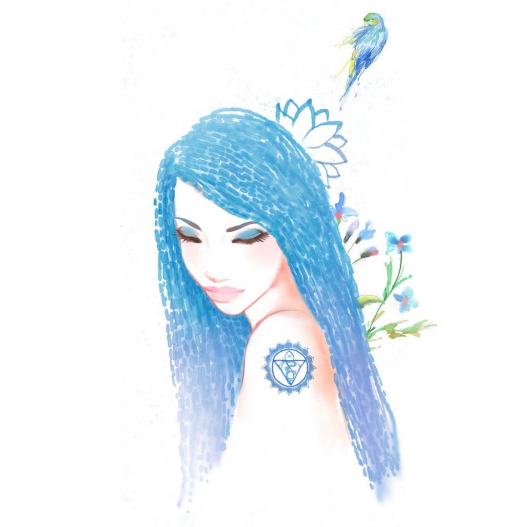 ADORAtherapy's tweet photo. Finding your voice. Listening deeply. Communication is a two way street. Are you listening or speaking? 

#communication #throatchakra #bluepersonality #illustration #blueaura #chakras #fifthchakra #chakrabalancing #listenup #speakup #findyourvoice #letstalk #livingoutloud https://t.co/64pmB0Parp