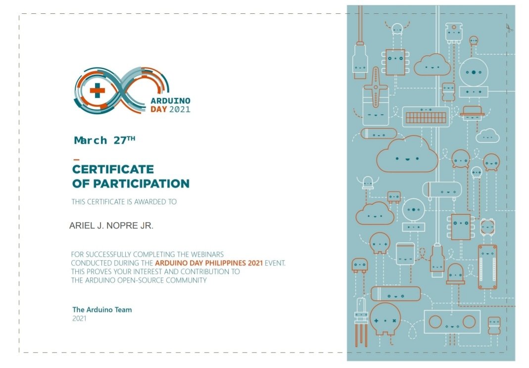 ayiemeyzing's tweet image. Arduino Day 2021 feature different types of activities, tailored to local audiences all over the world.

#ArduinoD21
#arduinoday2021
#arduinodayphilippines2021
#appkademiya
#cpeofeutech
#ThingsPH
#synerflight