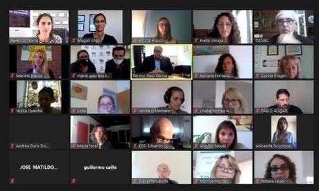 Esta mañana el Ministro de #Turismo y Áreas Protegidas de #Chubut <a href="/nestorquiquega1/">nestor garcia</a> encabezó el encuentro virtual “Re-encontrase CHUBUT” del Programa de Reactivación del #TurismoDeReuniones en Argentina del <a href="/InproturArg/">InproturARG</a> y la <a href="/aoca_argentina/">AOCA</a> 

(sigue)