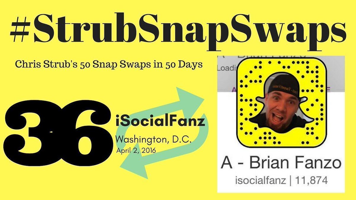 StrubSnapSwaps's tweet photo. The best of #StrubSnapSwaps includes Brian @iSocialFanz Fanzo’s creative takeover on Day 36: https://t.co/HAXXv3r8vJ @ChrisStrub 🔁🇺🇸 https://t.co/C563fH6GAj