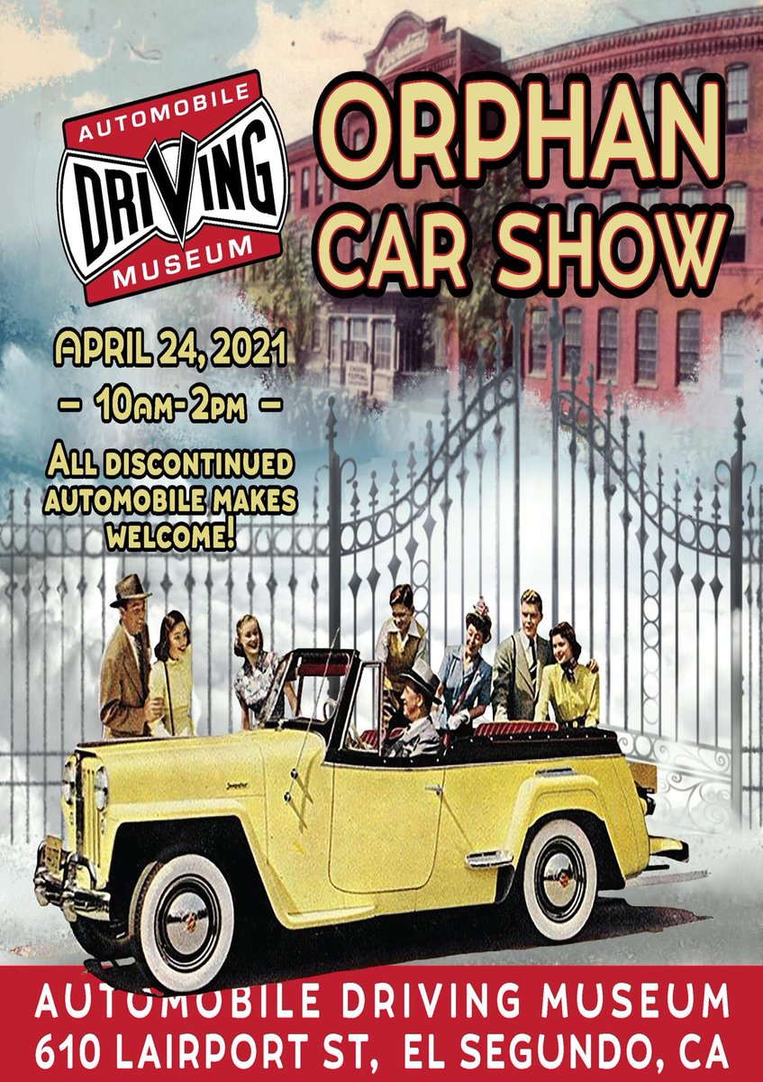 SoCalHudson's tweet photo. #Hudson #HET #SCC will be enjoying the CarShow at the  #AutomobileDrivingMuseum on April 24. Join us there. https://t.co/CvYa1XOczY https://t.co/kb0NNbXURR
