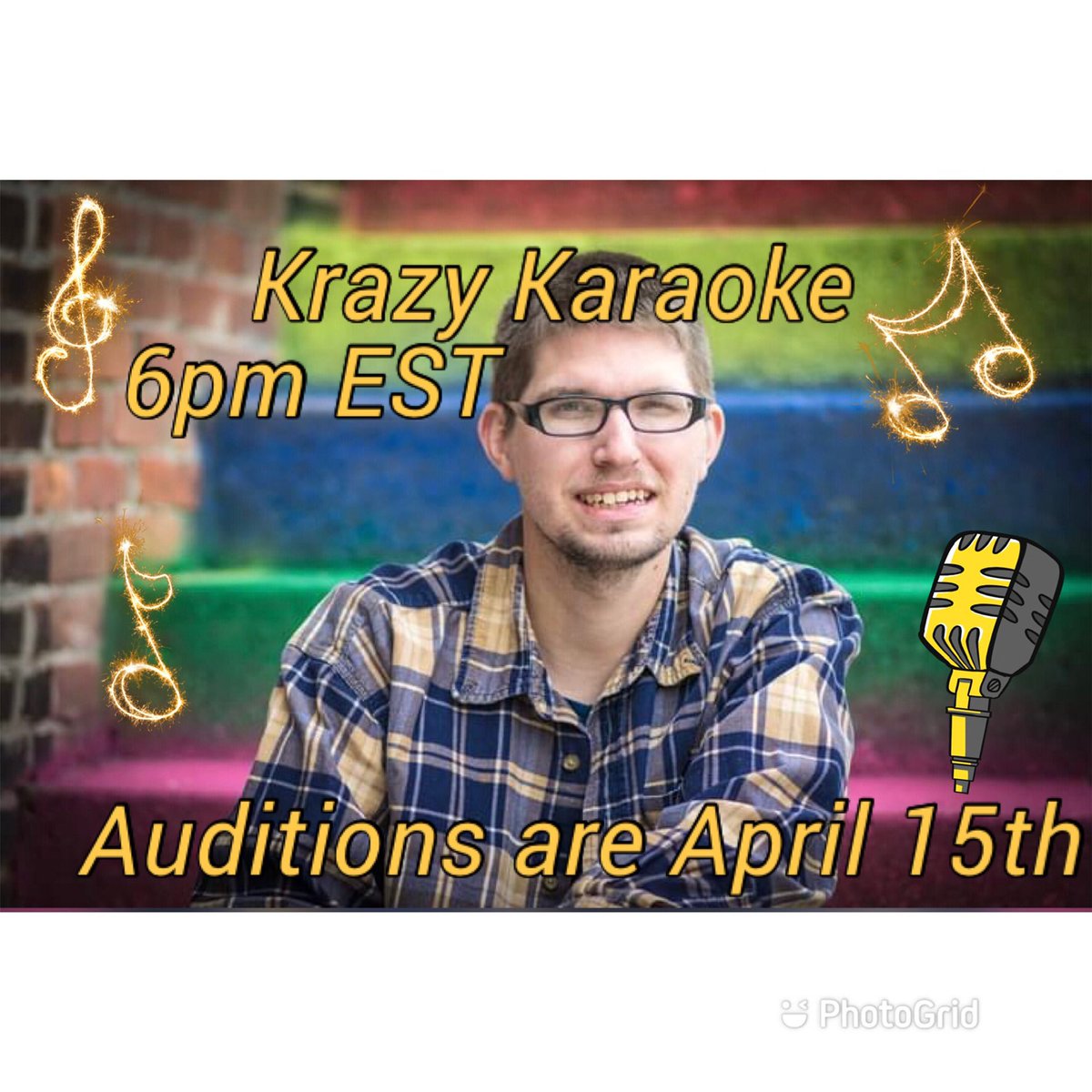 BeatBoxRules19's tweet image. Krazy Karaoke auditions are April 15th at 6 pm Est time subject to change and stay tuned to see who the judges are.