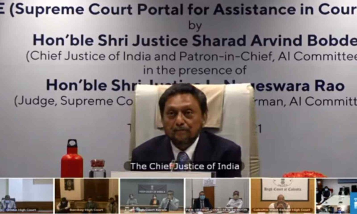 AINewsInt's tweet photo. Won't Let #ArtificialIntelligence Do Decision Making; Judges' Autonomy &amp; Discretion Will Be Retained : CJI Bobde

The #SupremeCourt's [AI] Committe on Tue launched its [AI] portal #SUPACE (Supreme Court Portal for Assistance in Court's Efficiency).

#AI #News
#AINewsInternational https://t.co/E56bkmFPP1