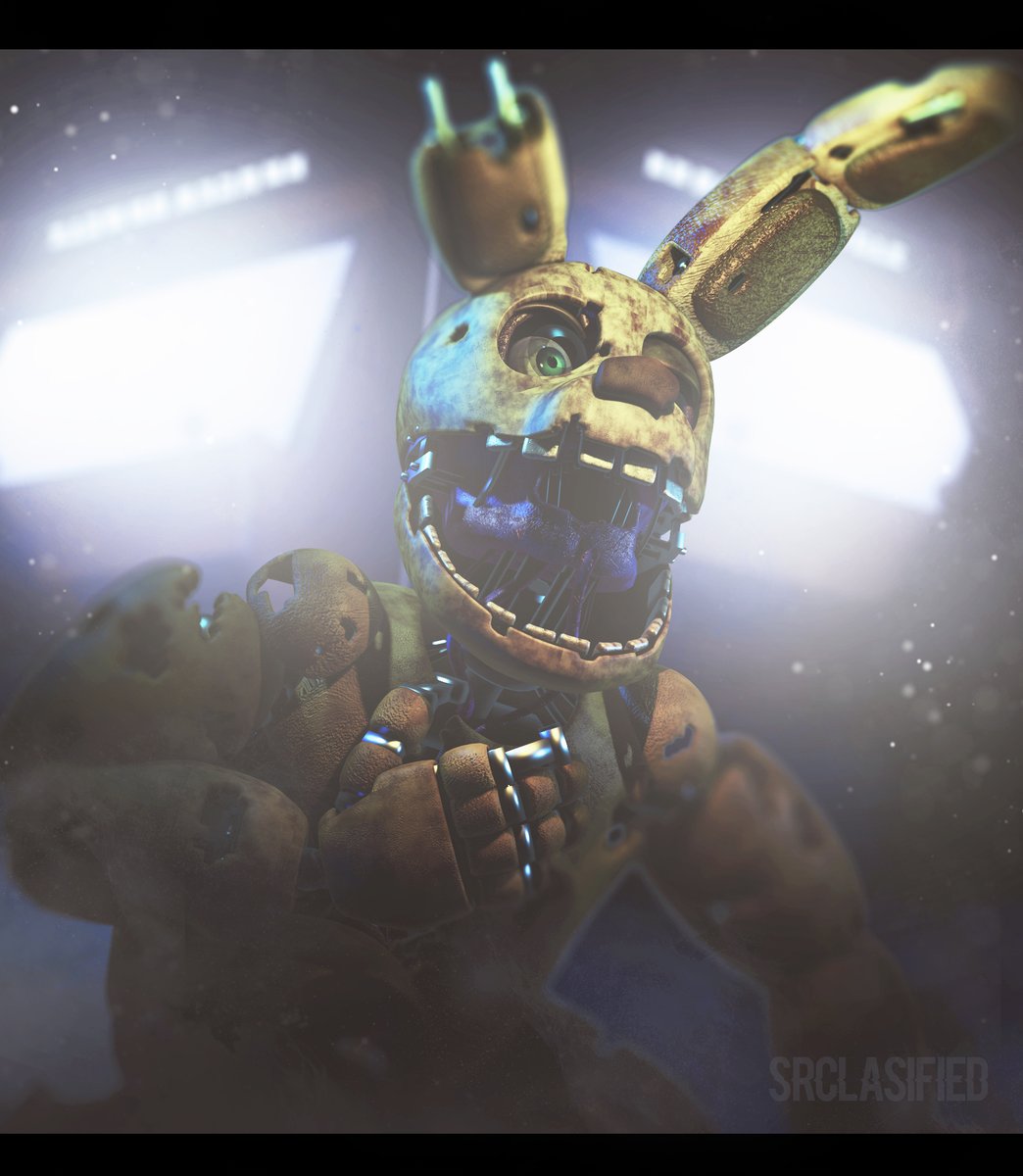 bunzsito's tweet photo. [C4D-R19]  I thought of a lonely environment to do this OᴥO

Edited in PhotoShop CS6

Withereds By Morigandero - Thudner - ScottC - Secnerix
SpringBonnie By RealFailz

Ports &amp; Edits by 🐇❄

#fnaf2 #witheredanimatronics #fnafposters #C4D #fredbears https://t.co/23W5i9gbXh