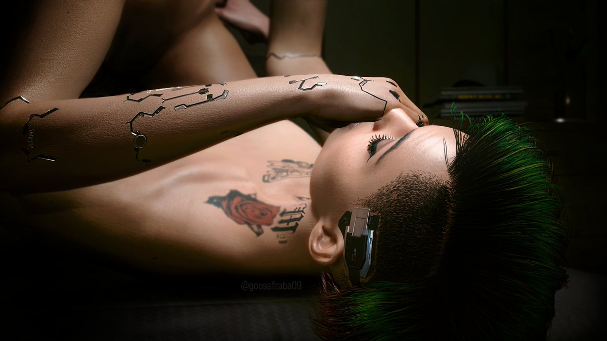 GooseFraba09's tweet photo. CH. 4 of my NSFW Judy&amp;V fanfic has (finally) dropped! Would really love some feedback, so the first 20 people who leave a review will get the unmarked high-res download of these images! https://t.co/97e4nK8JsW
#JudyAlvarez #Valerie #Cyberpunk2077 #NightCity #VirtualPhotography https://t.co/StNwqs71Ek