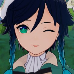 chvlde's tweet photo. what is the best genshin expression and why is it winking https://t.co/RQ7iQtDmXB