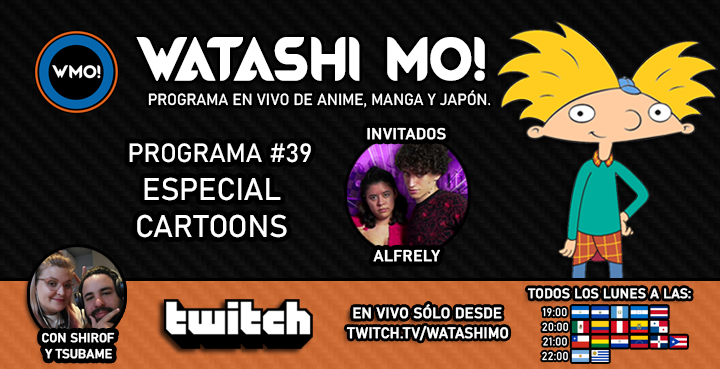 WatashiMOOK's tweet photo. 🔴 ¡Ya estamos EN VIVO con nuestro programa especial hablando sobre CARTOONS!

✨Tenemos a los únicos @Alfrely227 como nuestros invitados súper especiales.

👉 Sumate al debate sobre dibujos animados en https://t.co/AOALXguPkb.

#cartoons #cartoon #alfrely #watashimo https://t.co/WPbPmj6r14