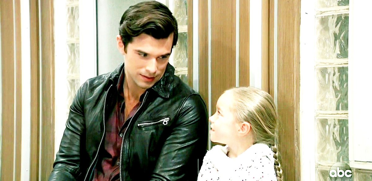 gh_petty's tweet photo. Chase: "How you doing kiddo? You probably missing Anna."

Violet: "Sometimes, I wish daddy wasn't so sad anymore."
 #GH #VioletFinn #Chase https://t.co/yyqkGUvHw3