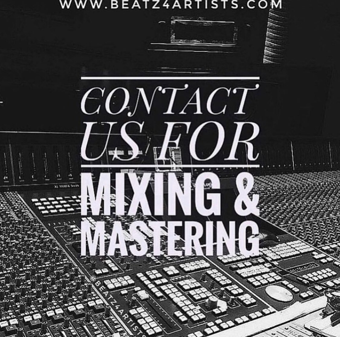 Need your beats Mixed &amp; Mastered?! Email us for prices at Beatz4Artists@gmail.com 
#Beatz4Artists