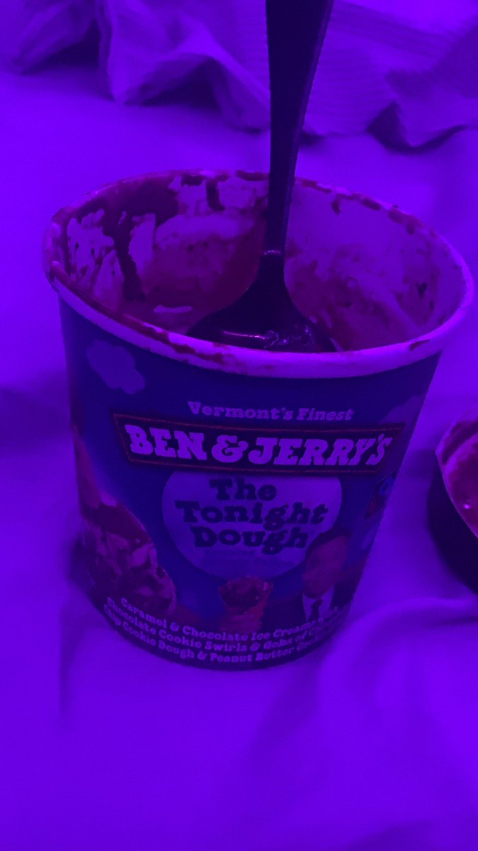 FallonsPatty's tweet image. OKAY. So I won't lie....
I'm not the biggest fan of this ice cream :// 
I love jimmy don't get me wrong but this ice cream has so much in it! 
My normal heart rate is 78 bpm and after I ate it, it was 92 bpm