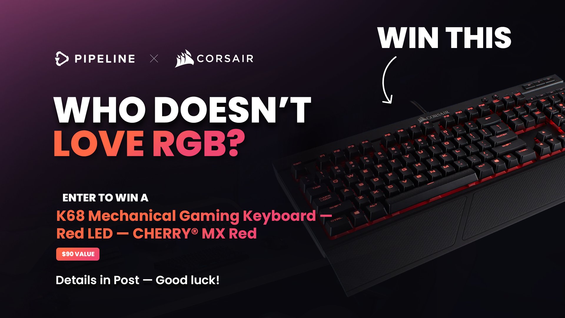 Pipeline on Twitter "We know how much streamers love RGB, so tell us