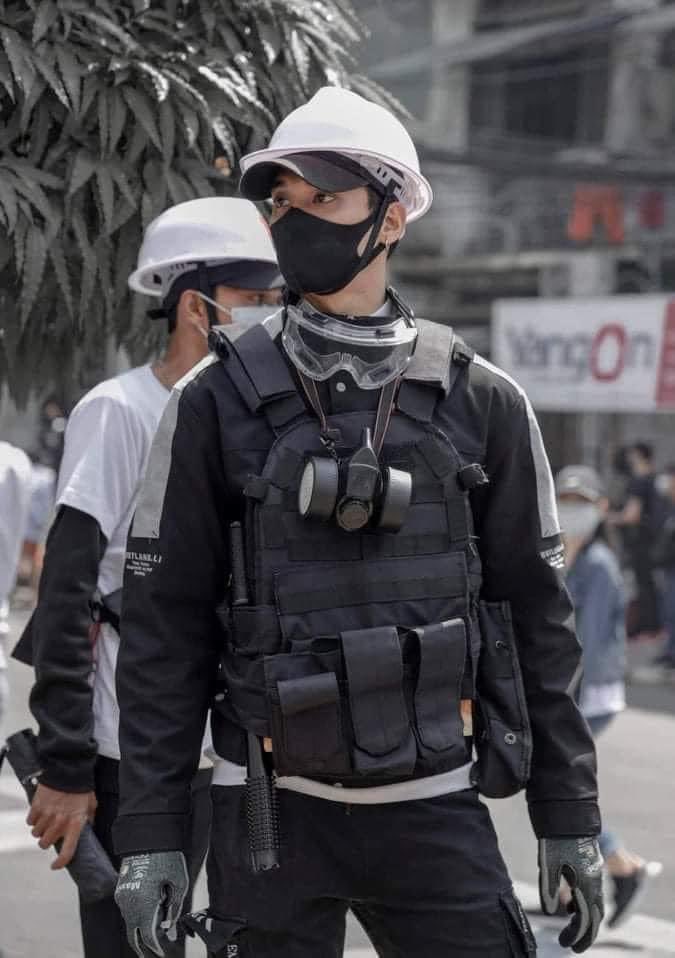 #PaingTakhon 1 of the famous model in Myanmar. He is participating in anti-coup demo. This morning at 5AM, he was detained by Myanmar Junta terrorist Group. Pls speak out for him. He is not in good health. 

#Thailand 
#MilkTeaAllianceMyanmar 
#WhatsHappeningInMyanmar #Apr8Coup