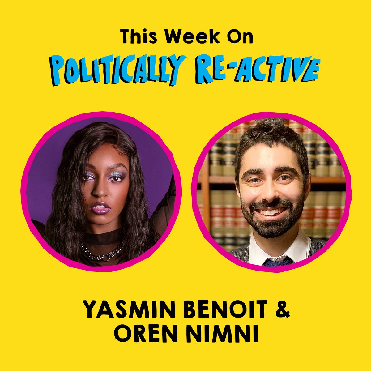 PoliticReActive's tweet photo. NEW EPISODE: https://t.co/038iLoTjdW

For this "My Bad" special we're joined by @rosaclemente on Puerto Rican independence over statehood, @theyasminbenoit on the basics of asexuality, from libido to having kids, and @orennimni on Nestle and the Supreme Court cases about cocoa. https://t.co/kHkJZBoCIy