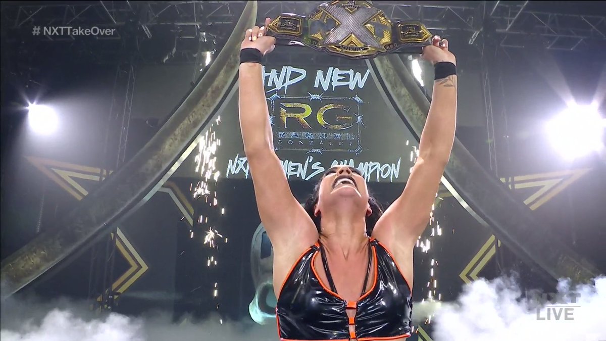 Raquel Gonzalez Defeats Io Shirai - Wins NXT Women's Title