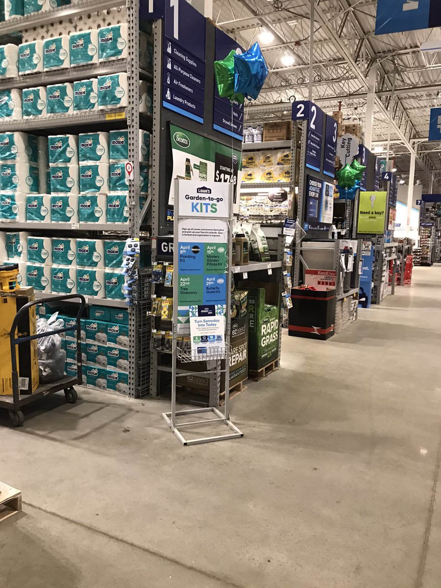 MelissaHeape's tweet photo. Lowe’s 1713 is ready for Spring Fest 2021. Come out and see us. @_nicolemarie_6 @BraddyClay @TylerRo54691793 @cameronr5005 @kechannells   We are ready for all your install needs and all your outdoor fun. @eric_marler https://t.co/xlvOXp7WL7