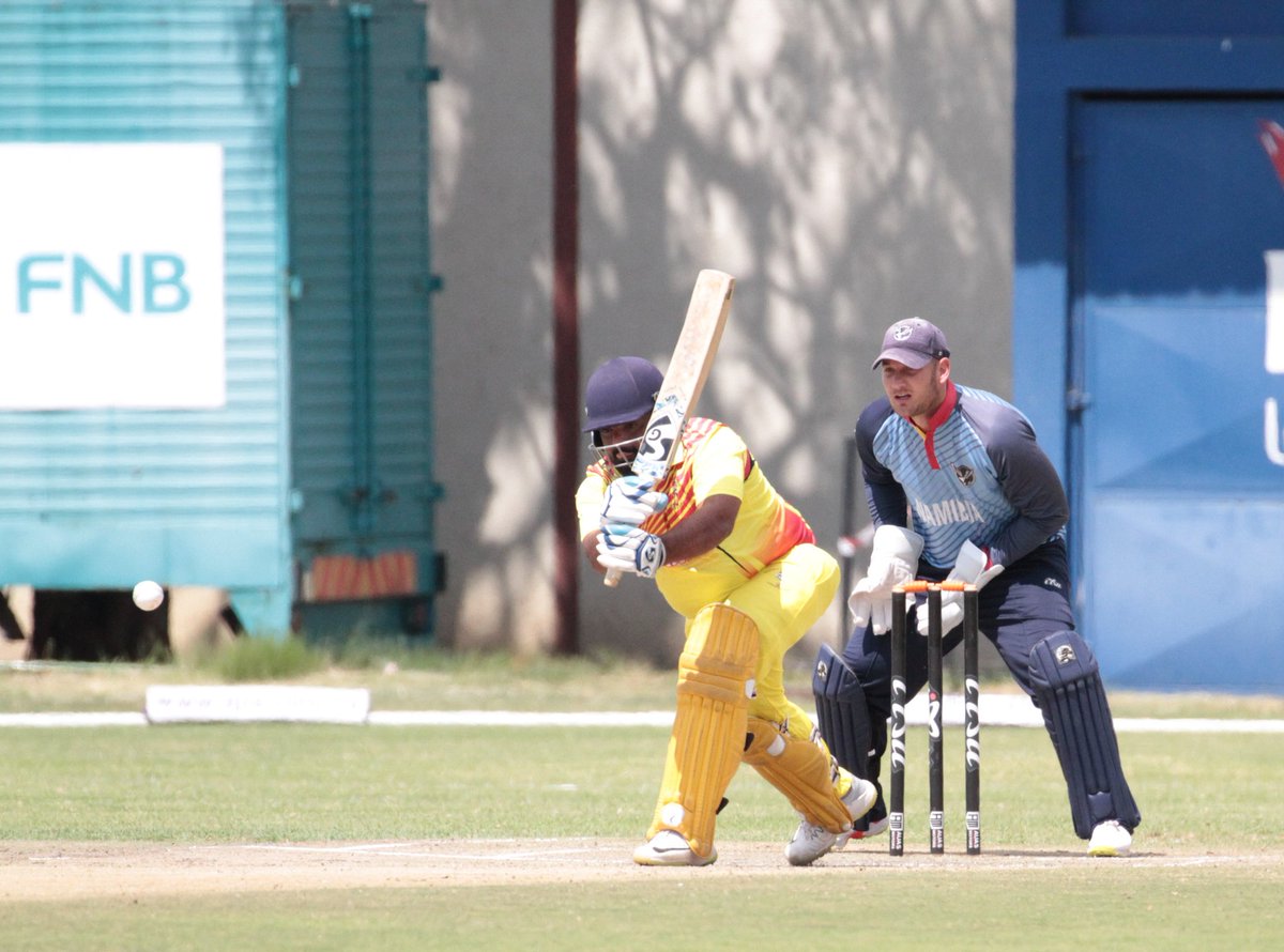 Uganda Cricket Association (@ugandacricket) on Twitter photo Uganda tour of Namibia, 1st ODI - RESULT:
<a href="/CricketNamibia1/">Official Cricket Namibia</a> (301-7) beat Uganda 203-7 (Ronak Patel 102) - by 98 runs! 🙌
#WeAreCricketCranes | #NAMvUGA Uganda tour of Namibia, 1st ODI - RESULT:
<a href="/CricketNamibia1/">Official Cricket Namibia</a> (301-7) beat Uganda 203-7 (Ronak Patel 102) - by 98 runs! 🙌
#WeAreCricketCranes | #NAMvUGA