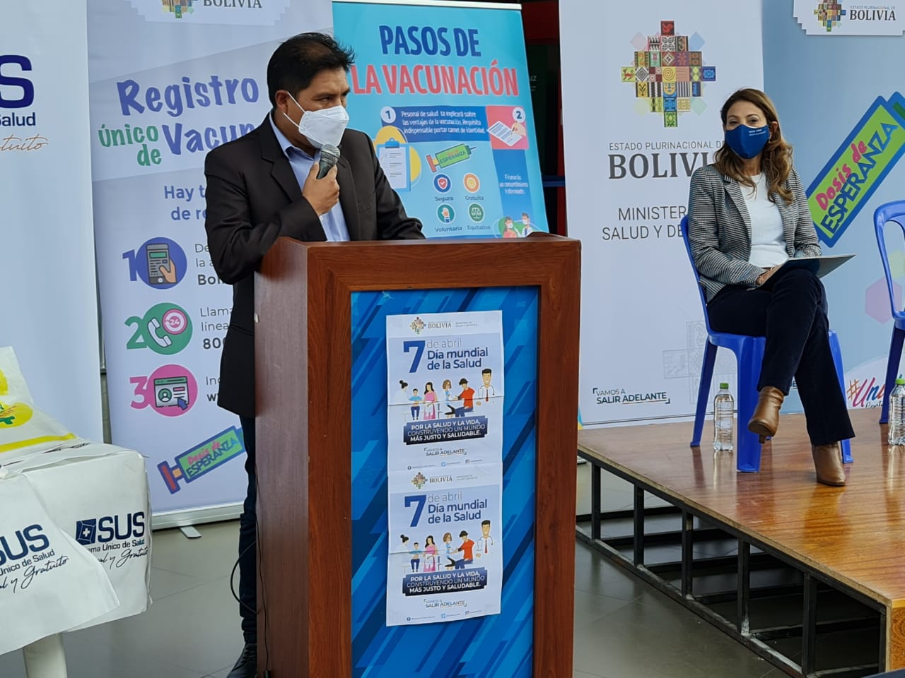 OPS/OMS Bolivia on Twitter: "En el Día Mundial de la Salud, Bolivia 🇧🇴