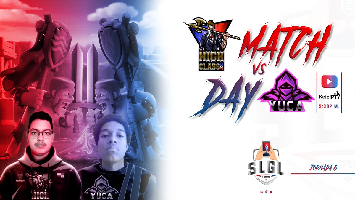 🔴 Estamos en directo | #SLGL 🇵🇦

<a href="/HighClass507pa/">HIGHCLASS507</a> 🆚 <a href="/TeamYuca/">𝕋𝕖𝕒𝕞𝕐𝕦𝕔𝕒</a> 

🖥 youtu.be/zAPPW3AF4mI
🎙 <a href="/jhonypitty/">Jhonabet Pitty (KelelPTY)</a> 

#SinLagGamersLeague 🏆