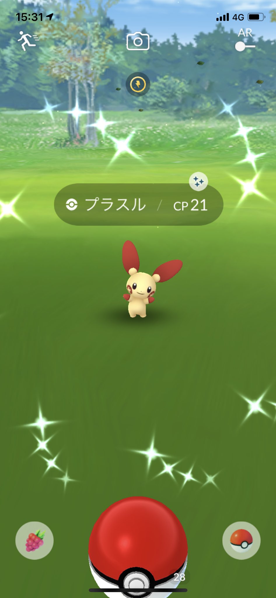 Aya44gdolce やっと念願のプラスルの色違いゲット ポケモンgo プラスル 色違い T Co Uloxiqn1gk Twitter