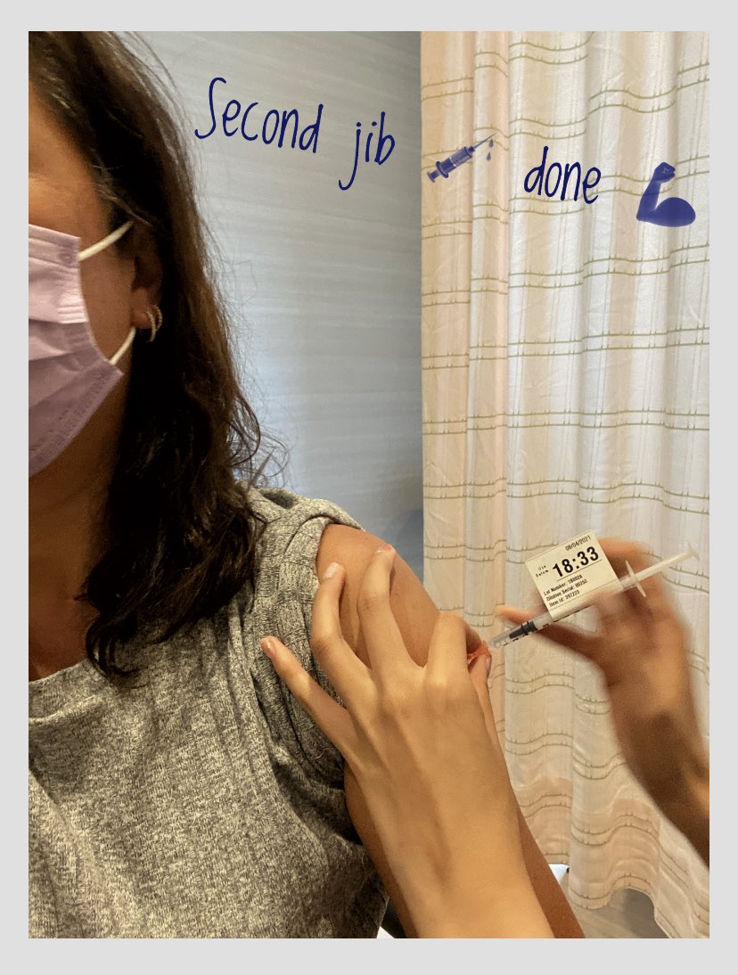 monayeung's tweet photo. Completed my BioNTech 💉💉! 💪🏼 #HKTwitterGetsVaxxed #tipperhead #COVID19Vaccination #BioNTech #letthetravelbegin https://t.co/UDg8lHBwrU