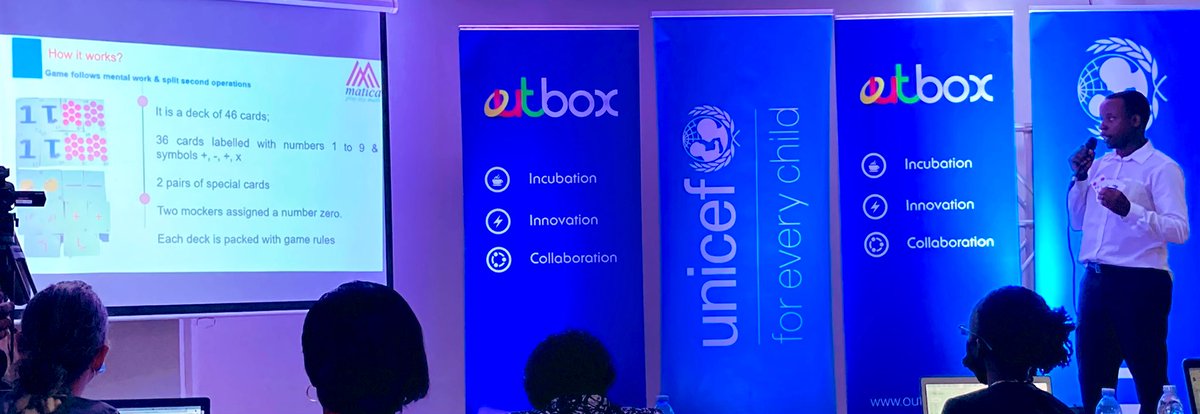 anapantelic's tweet photo. Next up: MATICA - a low cost card game designed by a math teacher to improve cognitive abilities and #mathematics for children #STEM #edutainment #UNICEFUGInnovates #playthemath https://t.co/UqTQMEKTP7