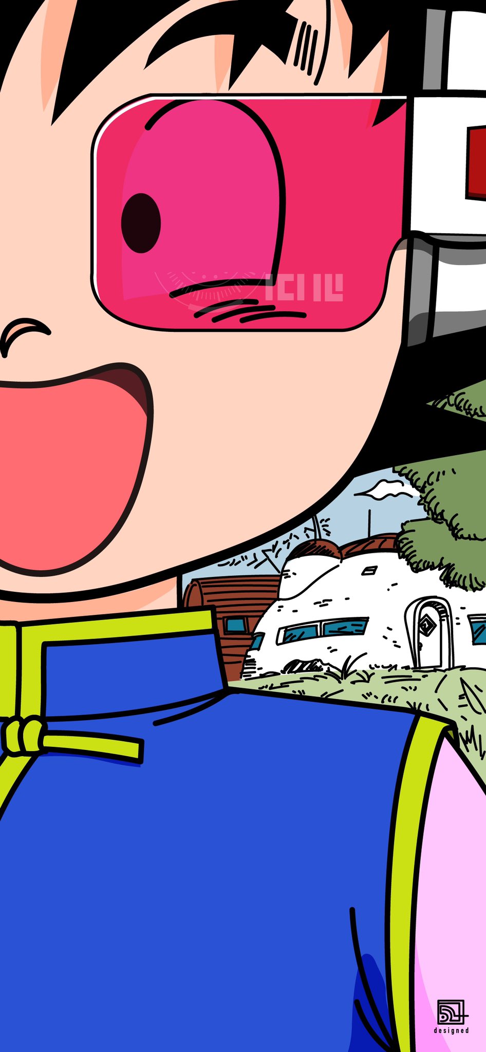 524 Nicocolors スカウター壁紙 毎日投稿中 Post Daily 界王拳孫悟空 孫悟天 ピゲロ 鳥山明 T Co X4oalwh9im Twitter