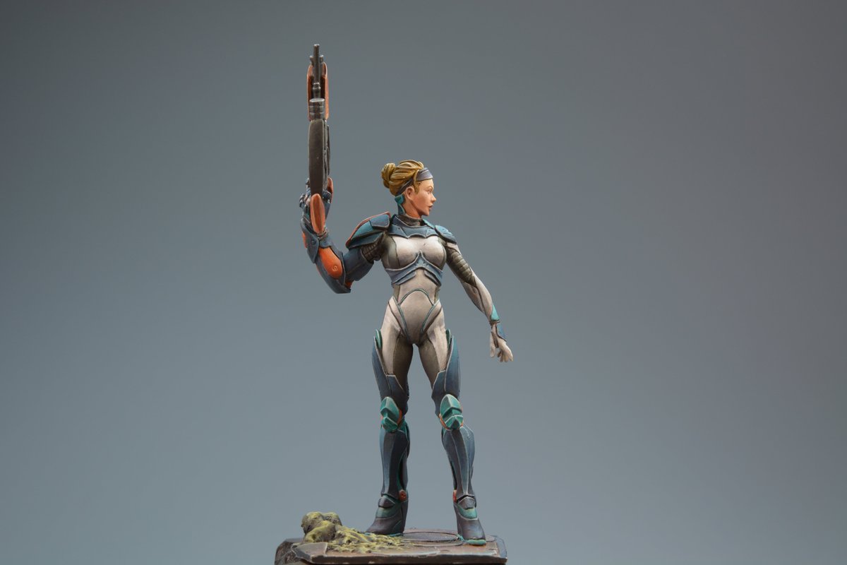 andreaminiworld's tweet photo. May I introduce Mila Kusanagi? https://t.co/81di64XANh #miniatures #andreaminiatures #artinminiature #scifi #videogames #darknova https://t.co/6S42qSAPet