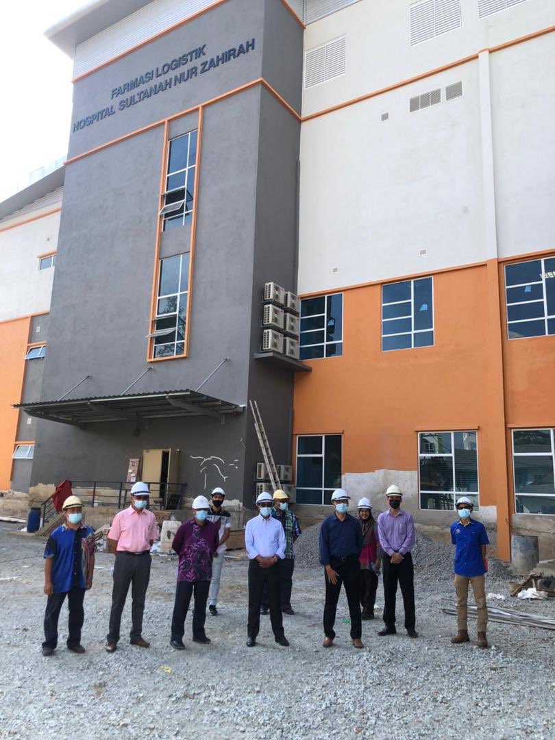 Sesi lwtn ke projek Stor Farmasi HSNZ diketuai oleh PK CKM, Dato’ <a href="/habbali_ibrahim/">Habbali ibrahim</a>,Pgrh R/btk <a href="/suhailimansor/">Suhaili</a>,KJM <a href="/norhishaml/">esham BBK1 Putrajaya</a>, KJMN @MohdHas01398707, Pgrus Besar Kanan Pmbinaan  <a href="/Azha_Mustapha/">Azhar Mustapha</a> brsama m/cont &amp; NSC Mekanikal.Smoga brjalan lancar &amp; dpt dsiapkan mgikut tmpoh dtetapkn