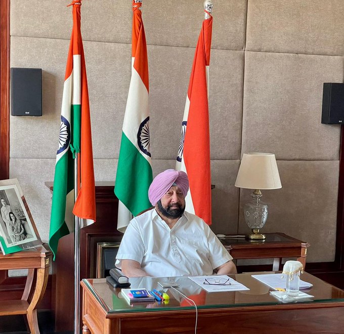 Punjab CM Captain Amarinder Singh urged PM Narendra Modi to clear funds for development of Sri Anandpur Sahib, celebration of 400th Prakash Purab of Guru Tegh Bahadur Ji. 