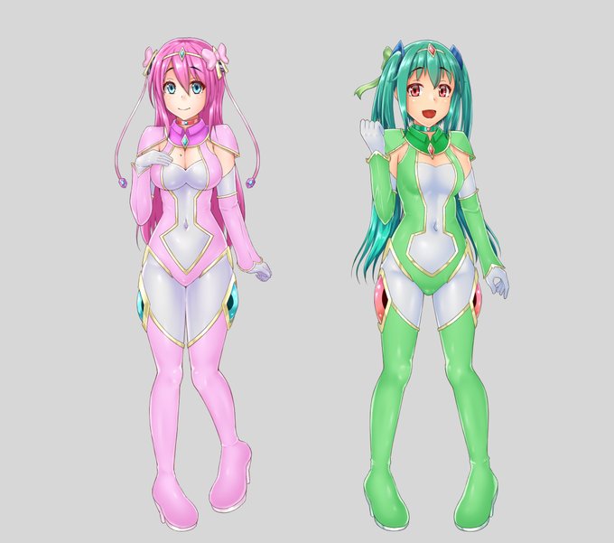 そっと何かの立ち絵っぽいサムシング 