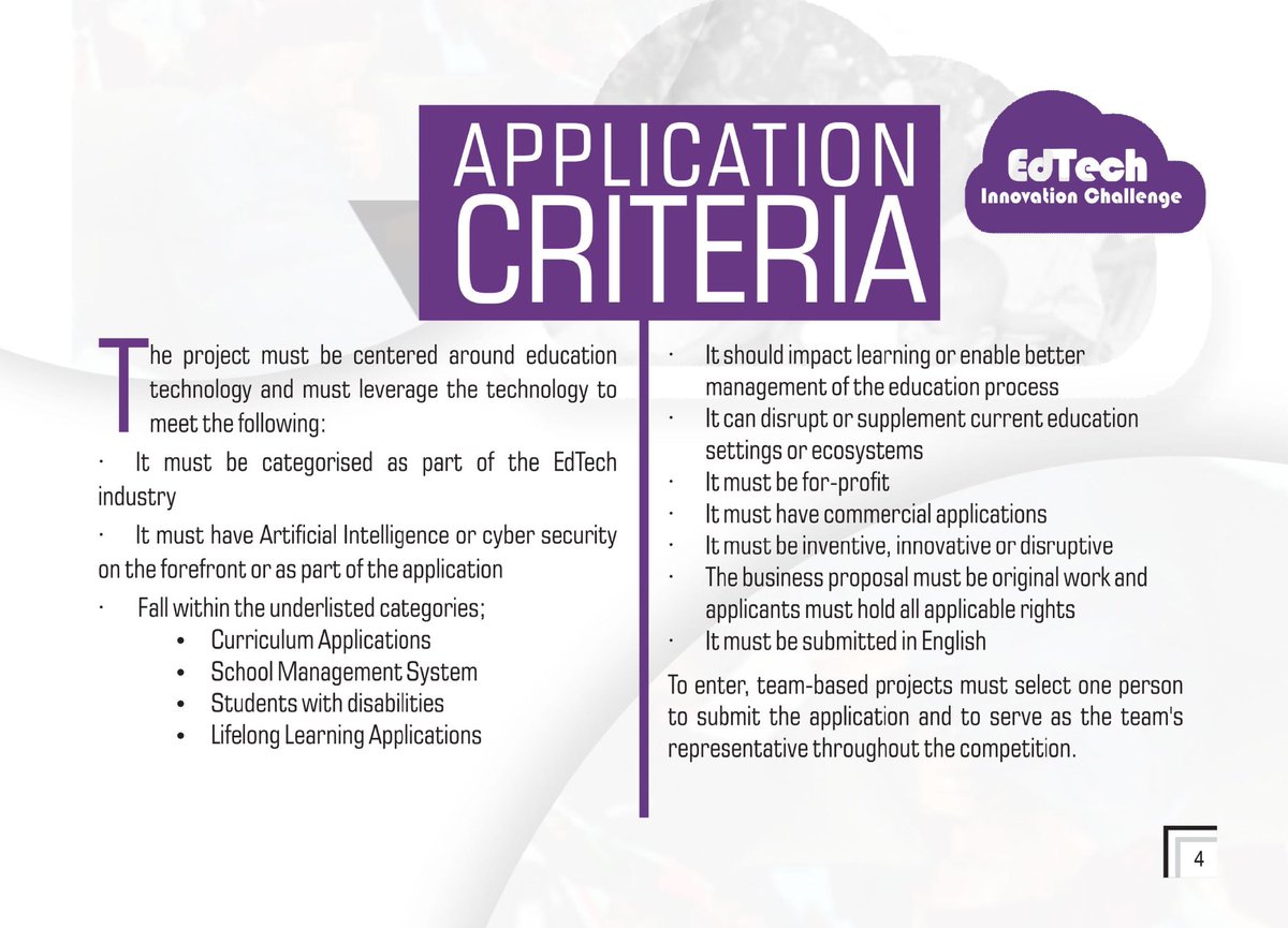 NigEducation's tweet photo. Call for Applications: EdTech Innovation Challenge.

Who should Apply-  This is a call for creative Techists in Secondary Schools, Teachers, Tertiary Education Students and Developers around Nigeria. https://t.co/AC3A8x1dbx