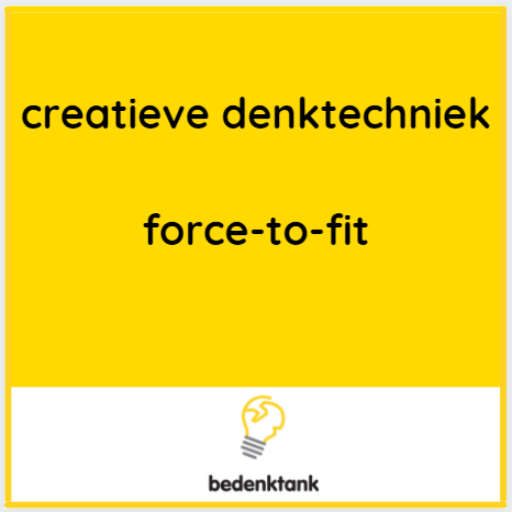 Een techniek in Creatief Denken is force-to-fit. Je dwingt je hoofd om twee dingen samen te brengen. Zo ontstonden er mooie ideeën bij de Bedenktank.
Op 21 april presenteren we de ideeënbundel.

#creativiteit #creatiefdenken #brainstorm #ideeën #Nederland #inspiratie #Bedenktank
